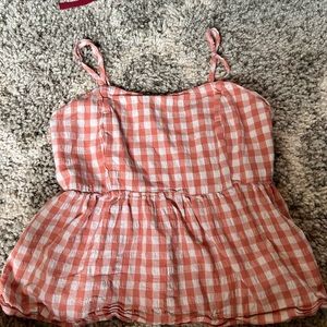baby doll style crop top